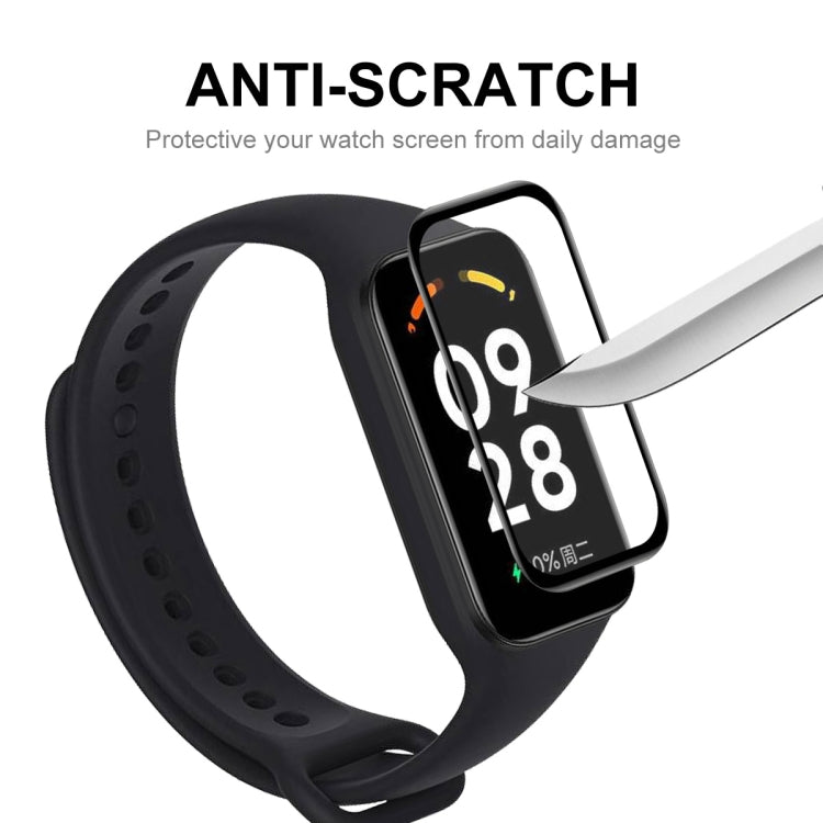 1 PCS For Redmi Smart Band 2 ENKAY Hat-Prince 3D Full Coverage Soft PC Edge + PMMA HD Screen Protector Film