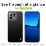 For Xiaomi 13 Pro MOFI Ming Series Ultra-thin TPU Phone Case(Transparent)