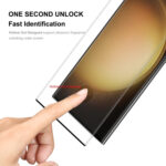 2pcs For Samsung Galaxy S23 Ultra 5G ENKAY 3D Hot Bending Explosion-proof Full Tempered Glass Film