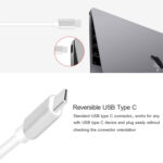 USB Type C to VGA 3-in-1 Hub Adapter supports USB Type C tablets and laptops for Macbook Pro / Google ChromeBook(Gold)