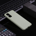 For Galaxy S20 Plus Solid Color Frosted TPU  Phone Case(Green)