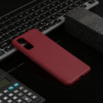 For Galaxy S20 Plus Solid Color Frosted TPU  Phone Case(Red)