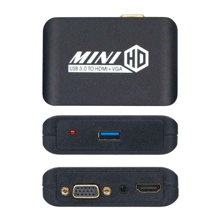 USB3.0 TO HDMI+VGA Adapter