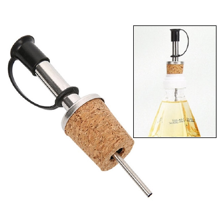 20 PCS Cork Wine Stopper Stainless Steel Pourer Wine Diversion Spout Dispenser