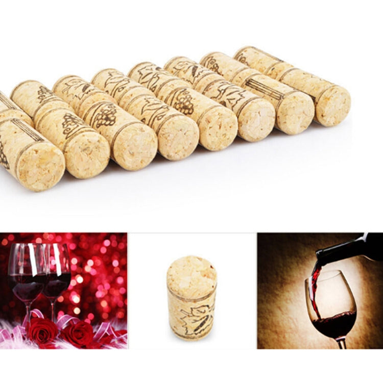20 PCS Wine Oak Cork Synthetic Cork