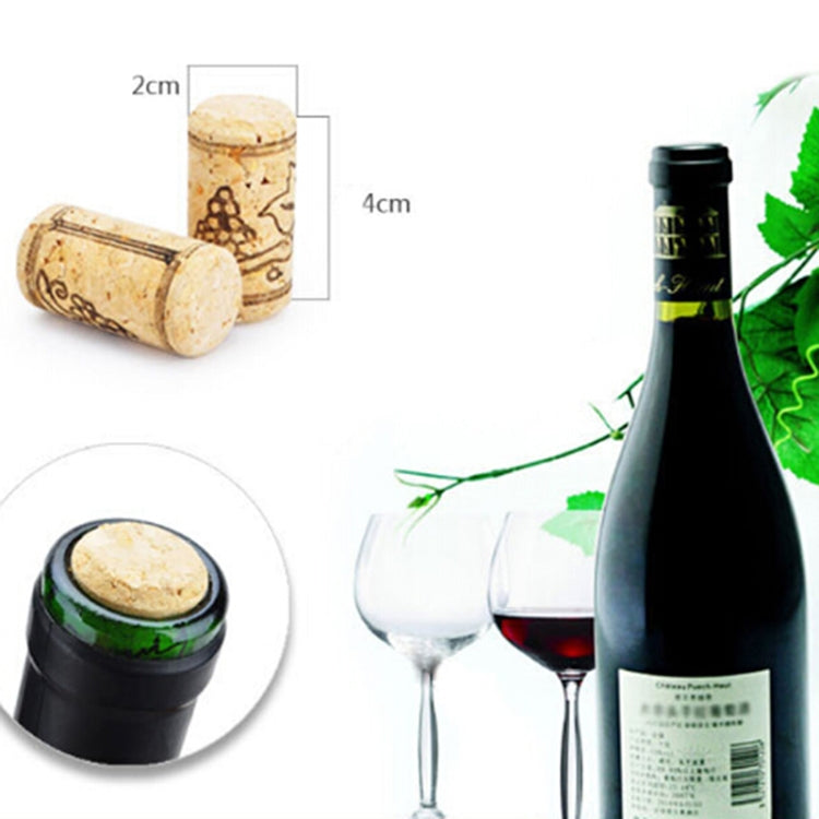 20 PCS Wine Oak Cork Synthetic Cork