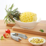 Pineapple Remover Clip Gadget Kitchen Tool Strawberry Shelling Machine(Blue)