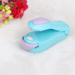 2 PCS Portable Mini Heat Sealing Machine Packing Plastic Bag Impulse Sealer(Blue)