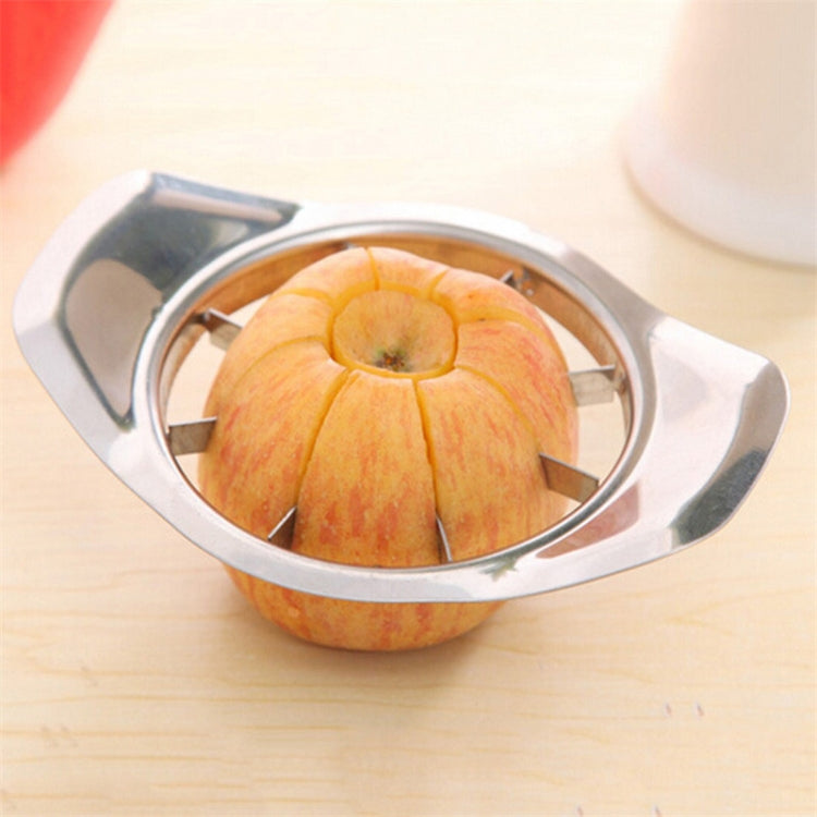 Stainless Steel Apple Cutter Slicer Vegetable Fruit Tools Kitchen Accessories Apple Slicer, Size:15x11cm