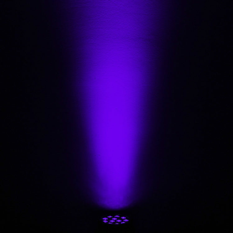 LED Purple Light Parlight Stage Laser Light, Plug Specifications:EU Plug(12 Purple Light Par Lights)