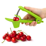 Red Date Cherries Stainless Steel Corer Remover, Random Color Delivery