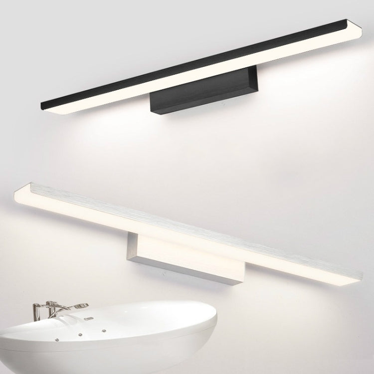 16W 41cm Warm White LED Dressing Light Simple Toilets Bathroom Mirror Light Decoration Lamps(Brush Black)