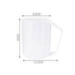 2 PCS Creative Anti-Scaling Mugs Washing Cups Brushing Cups(Apricot)