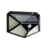 1 PCS  100 LEDs Outdoor Patio Solar Induction Wall Light Adjustable Balcony Garden Lighting Small Street Light