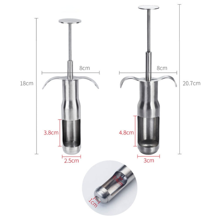 Stainless Steel Red Date Pitting Device Cherry Fruit Coring Device, Specification: Small