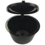 3 PCS Coffee Machine Universal Capsule Cup Over-treatment Cup Coffee Filter(Black)