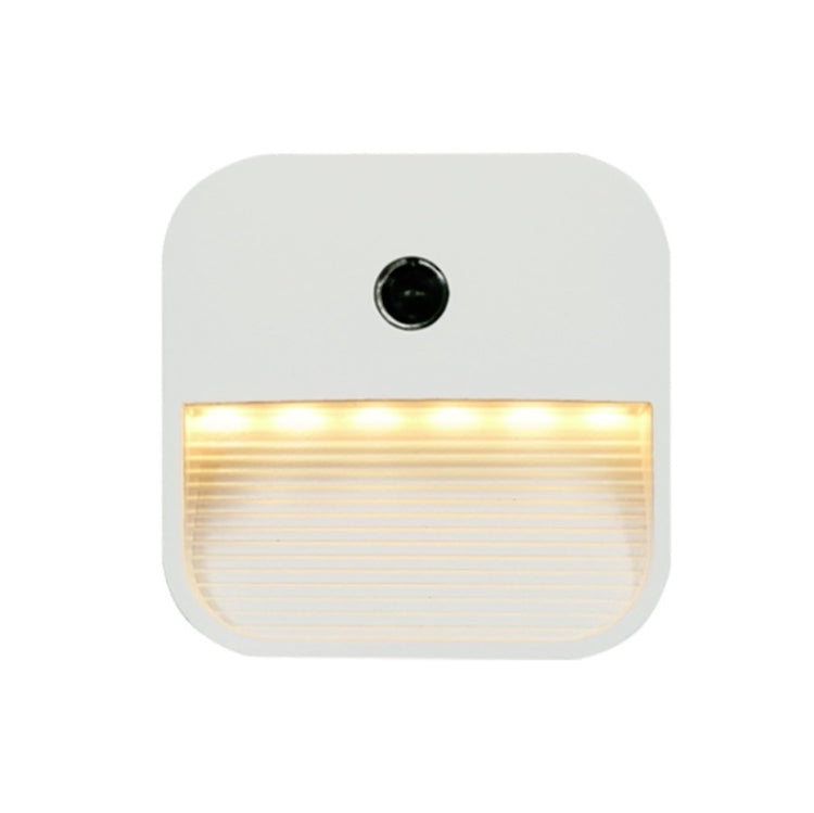 1 PC Light Control Smart Sensor Night Light Bedroom LED Light, US Plug, Style:Dimmable, Specification:6LED