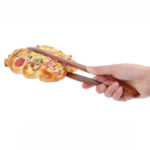 Wooden Food Clip Kitchen Household Barbecue Food Clip Dessert Pastry Bread Clip Phoebe Clip