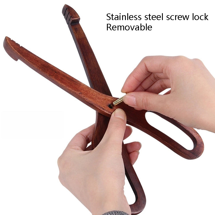 Wooden Food Clip Kitchen Household Barbecue Food Clip Dessert Pastry Bread Clip Scissors Clip