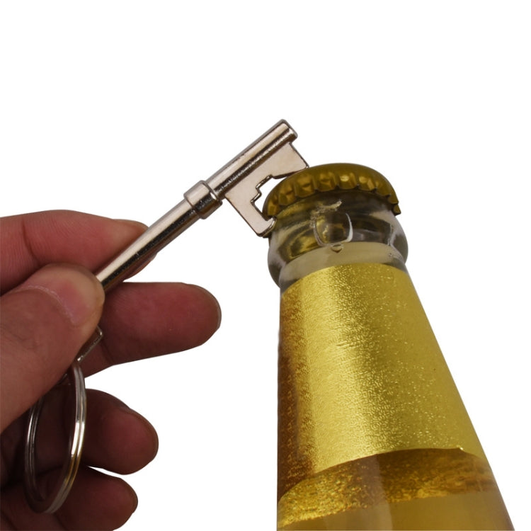 15 PCS Key Shape Keychain Beer Bottle Opener