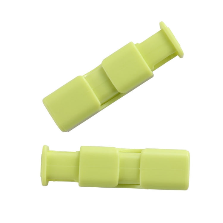 10 PCS Locking Square Clip Fruit And Vegetable Fresh-Keeping Bag Sealing Clip Convenient Press Spring Sealing Clip,Random Color Delivery