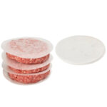 10 Packs Double-Sided Silicone Oil Baking Paper Cake Biscuit Pizza Tray Non-Stick Greaseproof Paper(Diameter 12cm)