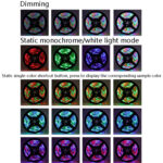 4m LED Light Strip 16 Color Remote Control RGB Light Belt USB Symphony Neon Decorative Soft Light Bar(Waterproof)