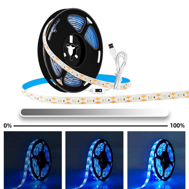 1m Non-waterproof Plant Growth Lamp LED Light Strip Hand Sweep Dimming Full Spectral Plant Fill Light