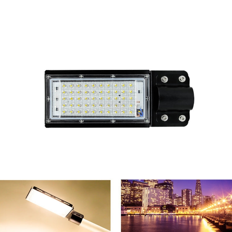 50W LED Waterproof Road Lighting Courtyard Floodlight(Warm White Light)