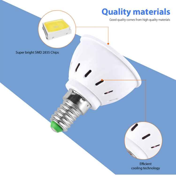 LED Concentrating Plastic Lamp Cup Household Energy-saving Spotlight(White Light)