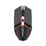 2 PCS K-Snake M11 4 Keys 1600DPI Luminous Game Wired Mouse Notebook Desktop USB Wired Mouse, Cable Length: 1.5m