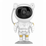 3W Astronaut Starry Sky Laser Projection Lamp USB Starry Night Light(White)