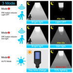 616 Solar Street Light LED Human Body Induction Garden Light, Spec: 28 SMD No Remote Control