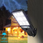 616 Solar Street Light LED Human Body Induction Garden Light, Spec: 28 SMD No Remote Control