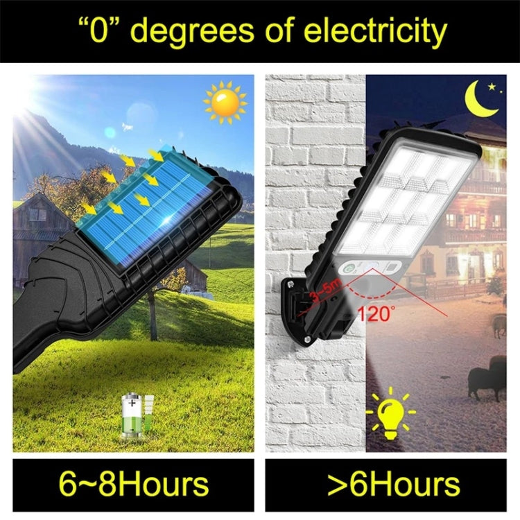 616 Solar Street Light LED Human Body Induction Garden Light, Spec: 72 SMD No Remote Control