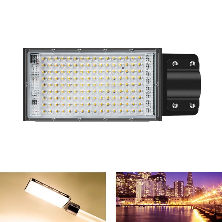 200W LED Waterproof Road Lighting Courtyard Floodlight(Warm White Light)