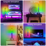 3D Pickup Atmosphere Light Desktop Music Rhythm Lamp, USB Charging