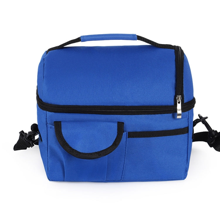 Double Insulation Bag Breast Milk Fresh Bag Bottle Mummy Bag(Royal Blue)