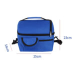 Double Insulation Bag Breast Milk Fresh Bag Bottle Mummy Bag(Royal Blue)