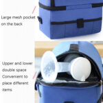 Double Insulation Bag Breast Milk Fresh Bag Bottle Mummy Bag(Royal Blue)