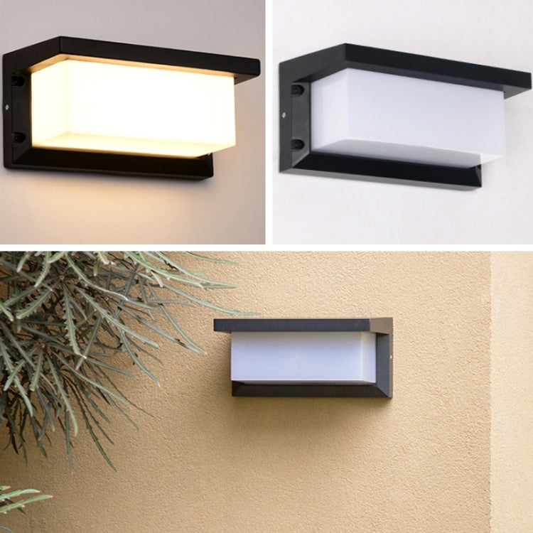 10W Outdoor Patio Wall Waterproof Solar Wall Light, Specification: 3000K