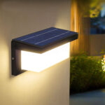 10W Outdoor Patio Wall Waterproof Solar Wall Light, Specification: 3000K