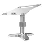 Aluminum Alloy Desktop Raised Shelf Cooling Notebook Bracket(Silver)