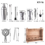 10 In 1 Stainless Steel Bartending Set(K11-16)