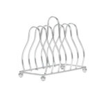 2 PCS Home Kitchen Small Bowls Dish Storage Drain Rack(Silver)