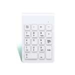 Mini 2.4G Wireless Numeric Keypad(White)