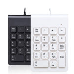 Laptop Wired Digital Mini USB Keyboard(Black)