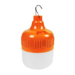 AB26 USB Charging LED Bulb Night Market Stall Lights Outdoor Camping Hanging Lamp, Power: 300W (Orange)