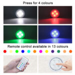 3 Light 1 Remote Set 13-colour Remote Control Ambient Light Cabinet Touch Hockey Night Light