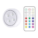 6 Light 2 Remote Set 13-colour Remote Control Ambient Light Cabinet Touch Hockey Night Light